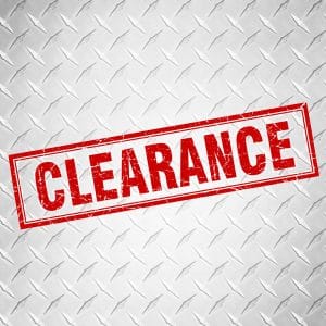 Clearance Items